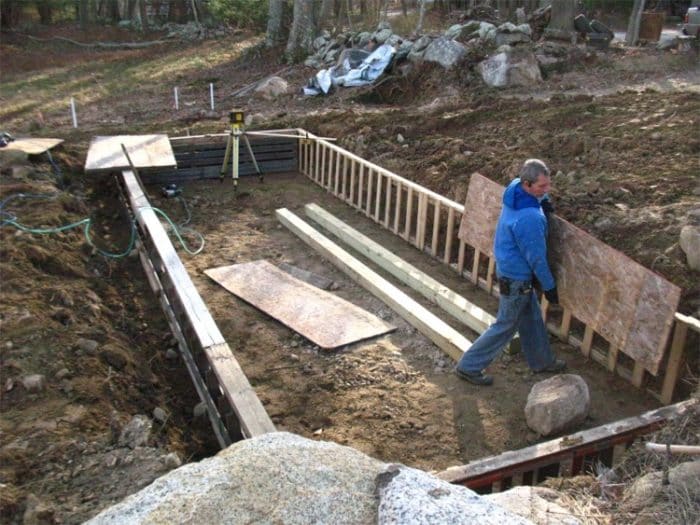 filter bed construction