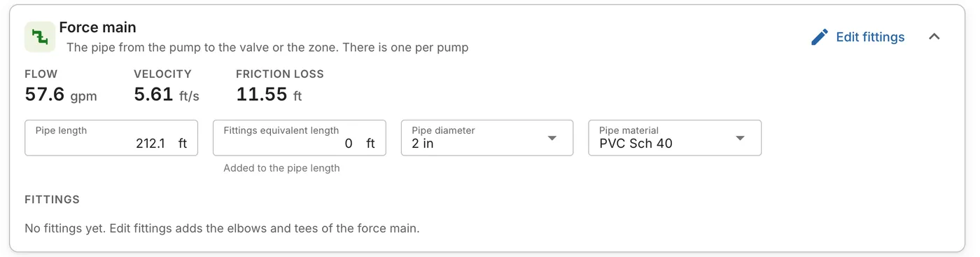 The Force main section